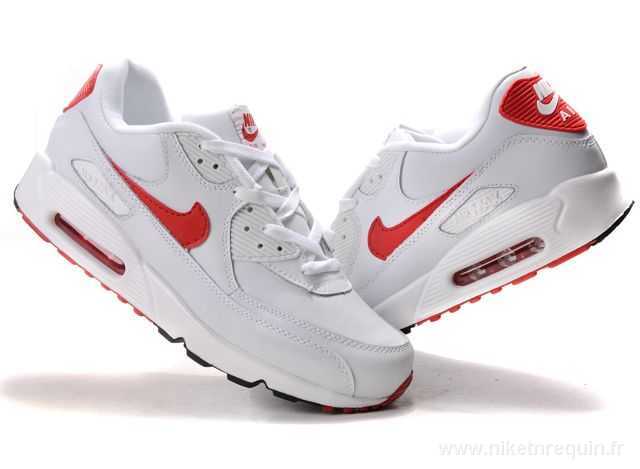 Nike Air Max 90 chaussures blanches (1)